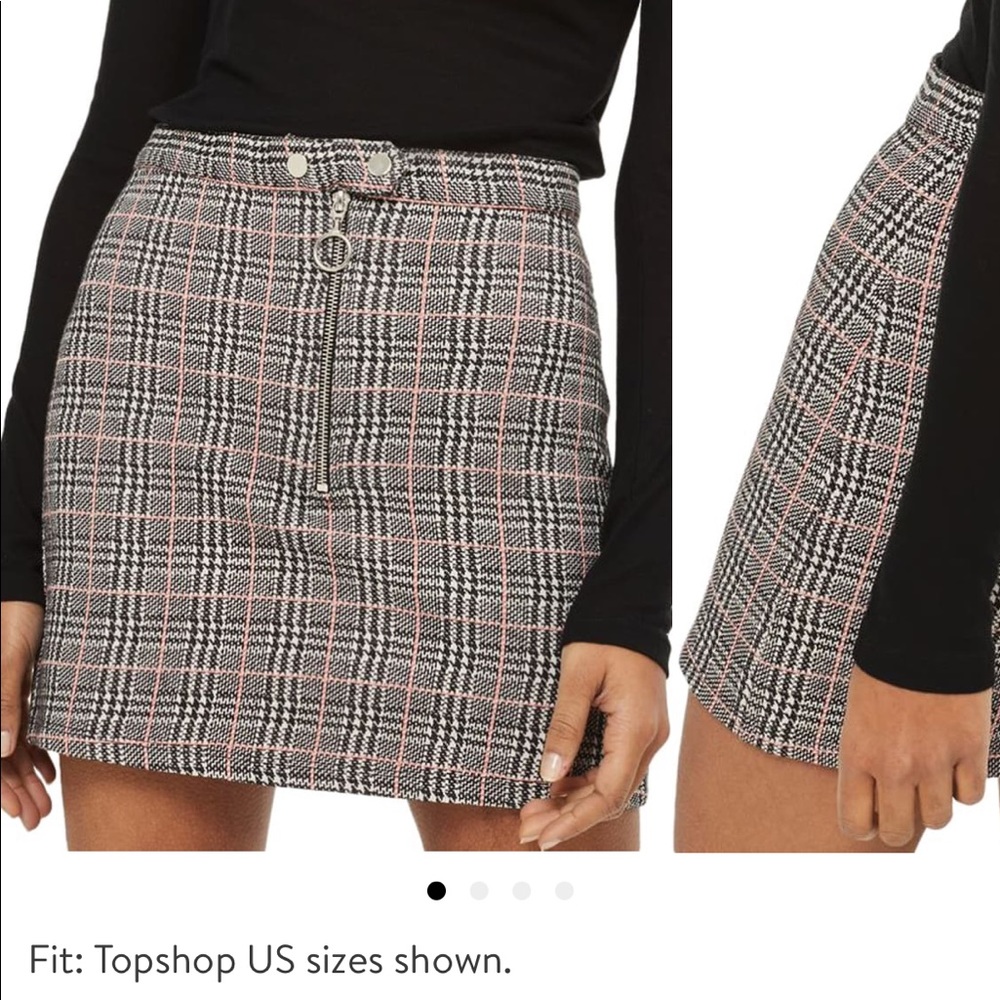 TopShop Plaid Skirt
